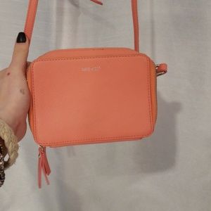 Nine west peach cross body bag